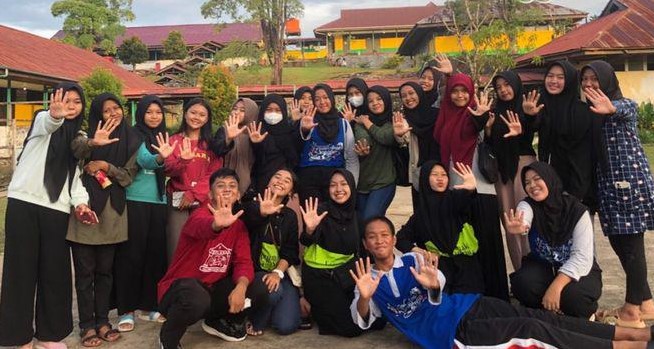 Kolaborasi Forum Anak Kabupaten Sanggau Bersama Forum Anak SMAN 3 Sanggau