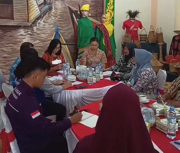 Rapat Koordinasi Persiapan Acara Puncak Perayaan Hari Anak Nasional Tahun 2022 di Tingkat Kabupaten Sanggau