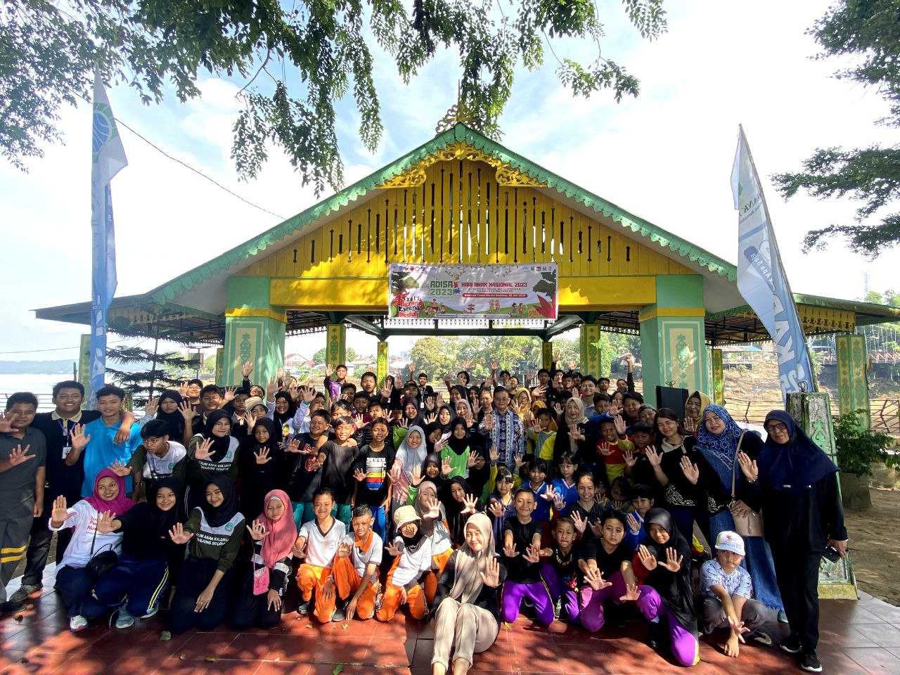 FA Kabupaten Sanggau Mengkampanyekan Hak Bermain untuk Anak pada Outbond yang berjudul ADISA “Adventure With FAKASA” Dalam Rangka Memperingati HAN Tahun 2023